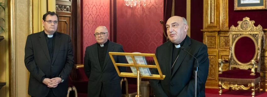 Fernando Ramón y Arturo J. García (Foto: Delegación Medios Arzobispado Valencia)