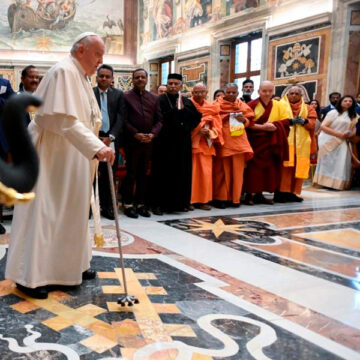 El Papa se alía con otras religiones “por una humanidad mejor”