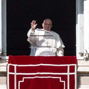 El papa Francisco, en el ángelus del 17 de noviembre