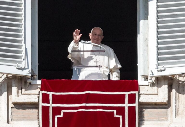 El papa Francisco, en el ángelus del 17 de noviembre