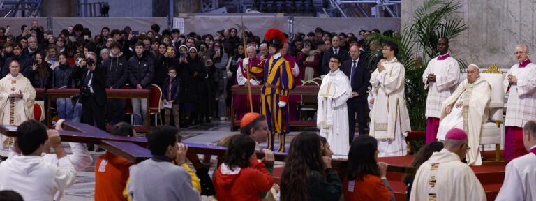 El papa Francisco, en la misa de Cristo Rey 2024