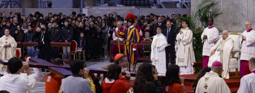 El papa Francisco, en la misa de Cristo Rey 2024