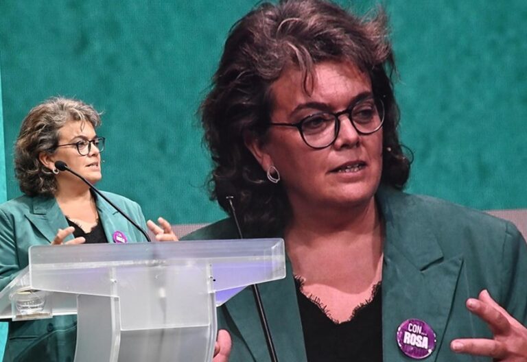 Rosa Ruiz, en el Congreso de Escuelas Católicas