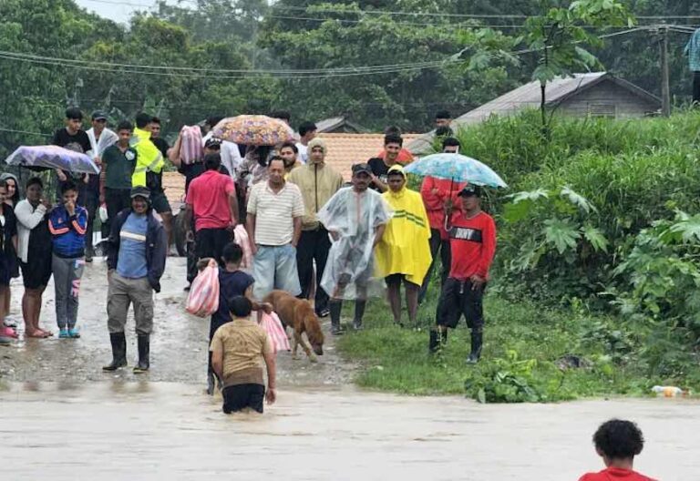 Tormenta 'Sara' en Honduras