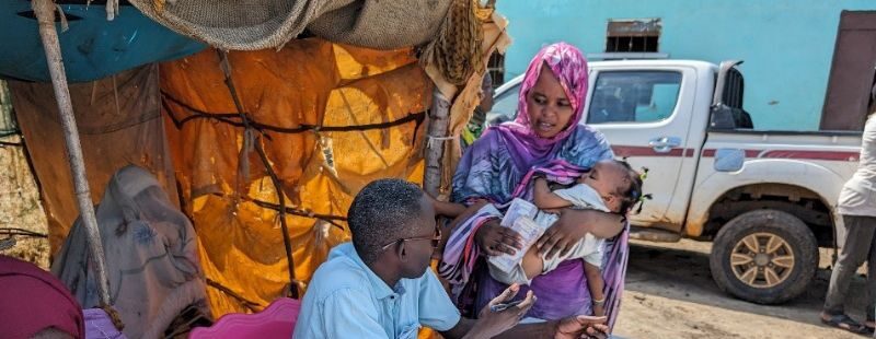 Campo de refugiados sudaneses (fuente: Cáritas)