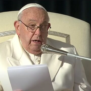 Catequesis del papa Francisco durante la Audiencia general (fuente Vatican: Media)