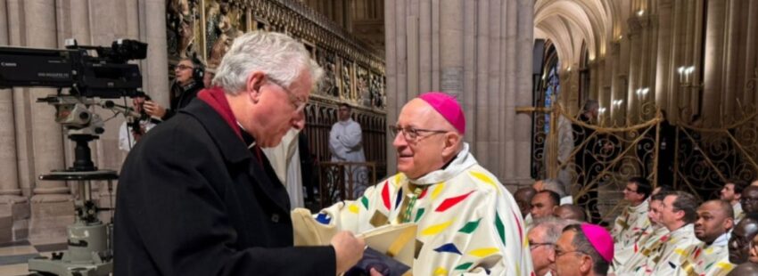 Joan Enric Vives: “La Iglesia ha renacido junto a Notre Dame, un símbolo universal”