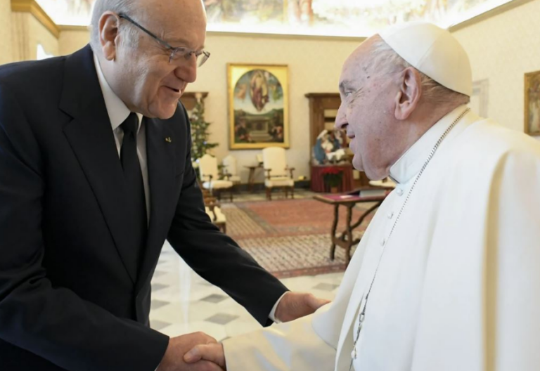 El papa Francisco insta a más días de alto el fuego en Líbano y al fortalecimiento del diálogo