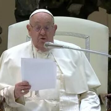 El papa Francisco en la Audiencia General (fuente: Vatican Media)