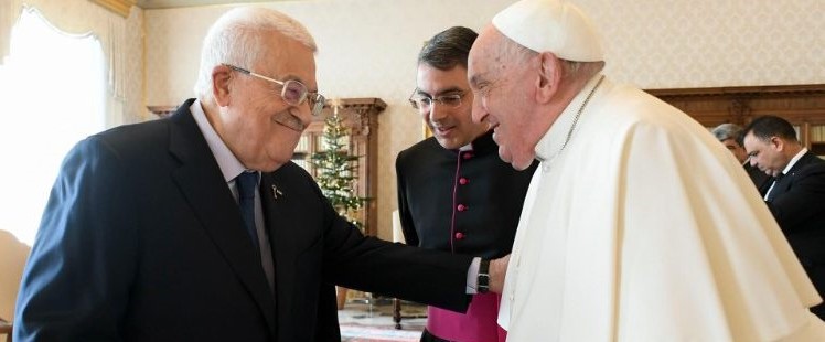 Francisco y Mahmoud Abbas