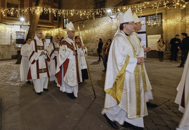 El cardenal Juan José Omella, en la apertura del Jubileo 2025