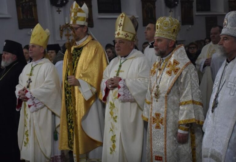 Misa católica de Navidad de Járkov (fuente: Diócesis de Járkov Zaporiyia)