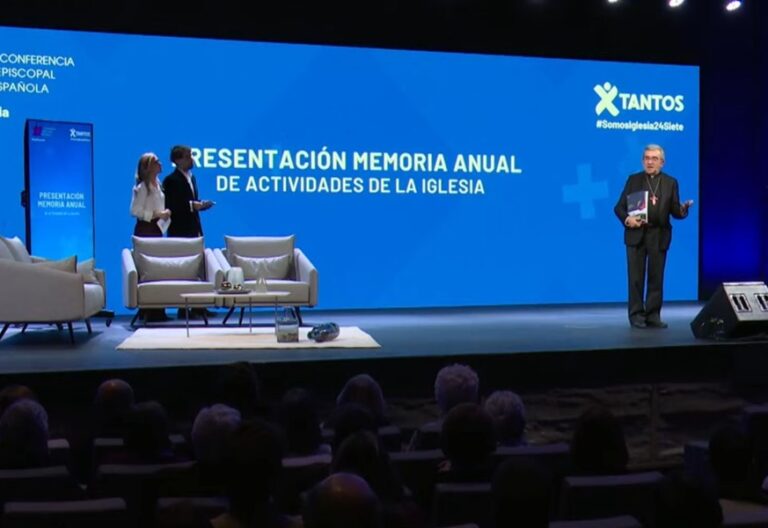 Presentación de la Memoria de Actividades 2023 de la Iglesia española