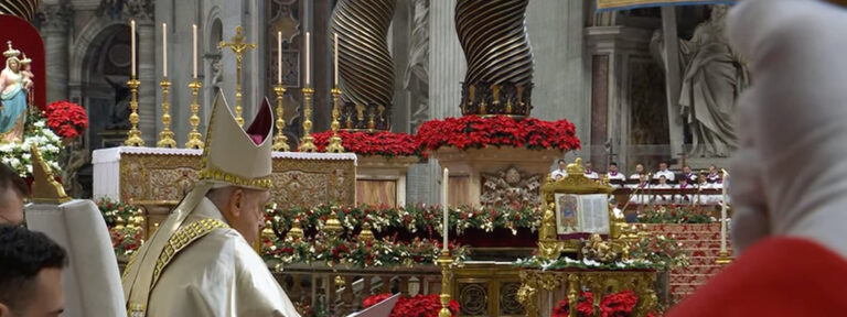 El grito de Francisco en el Te Deum de fin de año: “¡La esperanza del mundo está en la