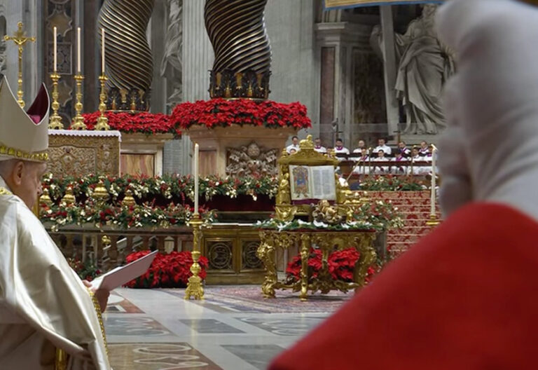 El grito de Francisco en el Te Deum de fin de año: “¡La esperanza del mundo está en la