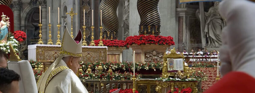 El grito de Francisco en el Te Deum de fin de año: “¡La esperanza del mundo está en la