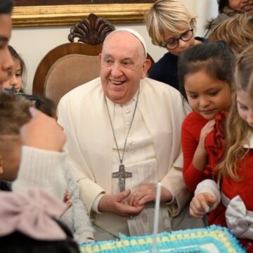 El papa Francisco en el angelus del 22 de diciembre de 2024