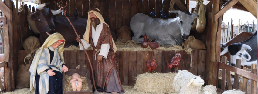 Vandalismo en Navidad: Varias figuras del Belén de San Lorenzo del Escorial aparecen sin cabeza