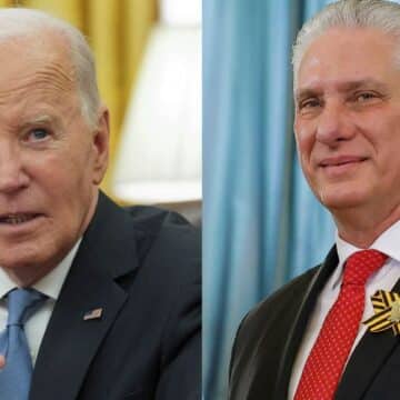 Joe Biden y Miguel Díaz-Canel (fuente: Efe)