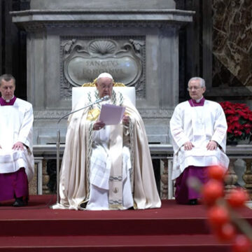 Francisco reivindica en la misa de año nuevo que “Dios es siempre cercano, misericordioso y