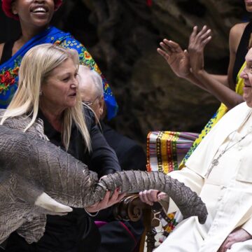 El Papa Francisco, durante la audiencia general del 8 de enero de 2025