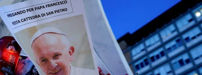 Hospital Gemelli, donde permanece ingresado el papa Francisco