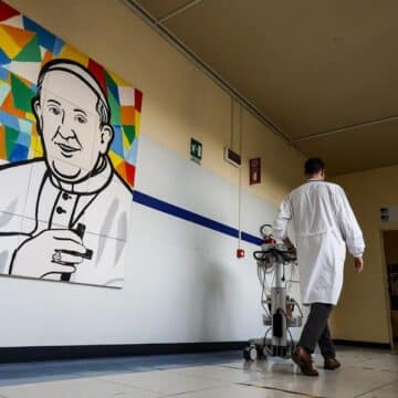 Hospital Gemelli, donde permanece ingresado el papa Francisco